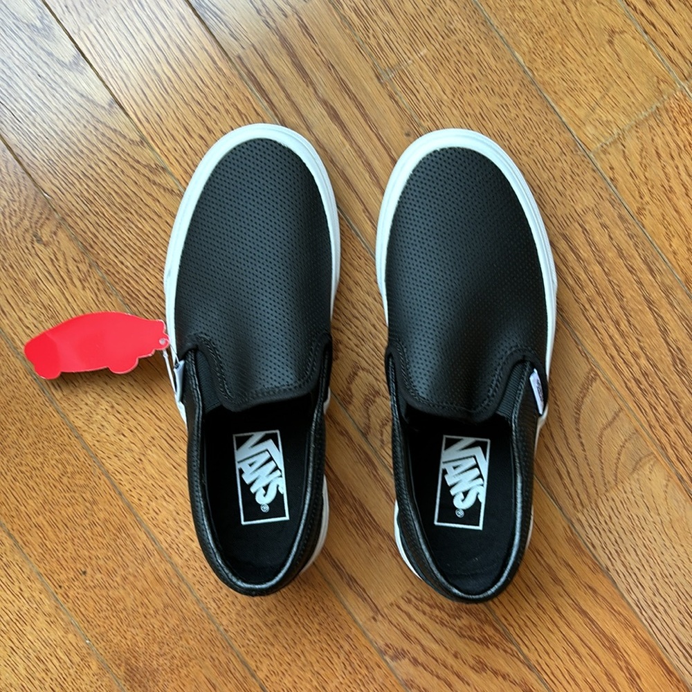 Vans Slip-On Perf Leather Shoe - NWT